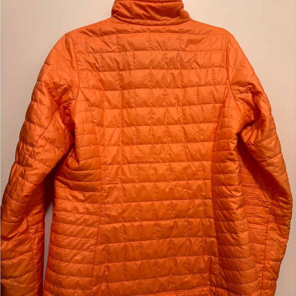 Orange Patagonia Nano Puff Jacket - Picture 2 of 3